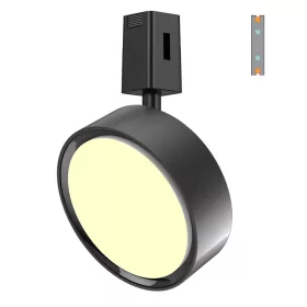   DISK10-H18 LEDsec Track LED Light Φ100 48V 10W 120° 1000Lm 3000K Black