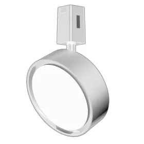   DISK10-H18 LEDsec Track LED Light Φ100 48V 10W 120° 1000Lm 3000K White