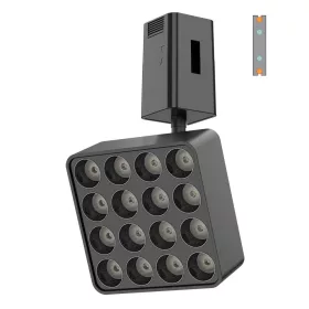   MATRIX16-H18 LEDsec Track LED Light  48V 10W 24° 1000Lm 3000K Black