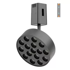   PIXEL16-H18 LEDsec Track LED Light Φ100 48V 10W 24° 1000Lm 3000K Black