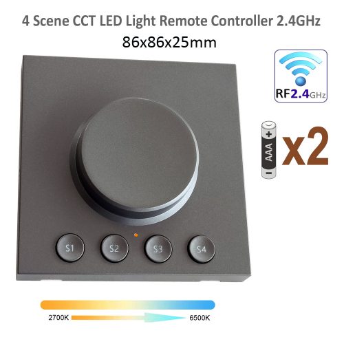 REMR-MIJIA • LEDsec • 4 Scene RF2.4G LED Remote Controller  