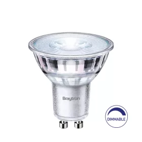   BA27-60650  LEDsec LED Bulb Light Dimm. MR16/GU10 Φ50 230V 5.5W 470Lm 3000K 38° Grey