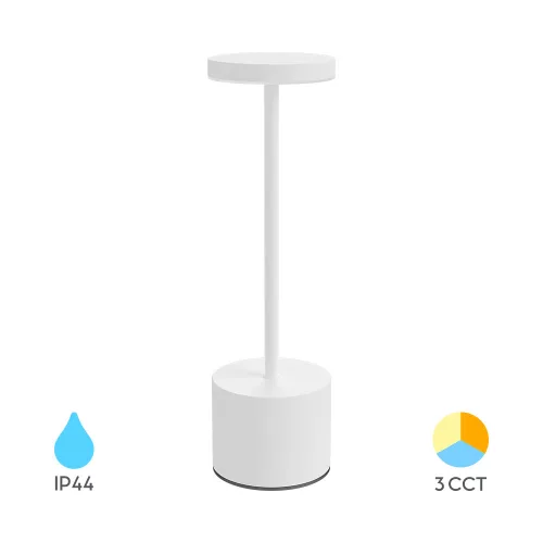  Table Battery Lamp 4h 2W Battery 3CCT White