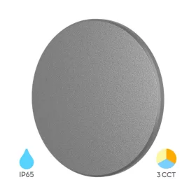   MOON22 LEDsec Indirect Ceiling/Wall Light Φ220 230V 12W 1160Lm 3CCT 120° Grey