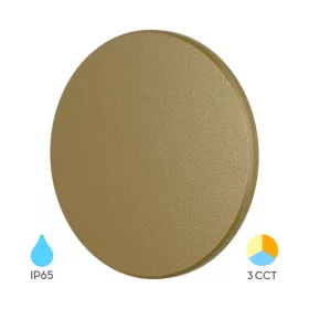   MOON22 LEDsec Indirect Ceiling/Wall Light Φ220 230V 12W 1160Lm 3CCT 120° Golden