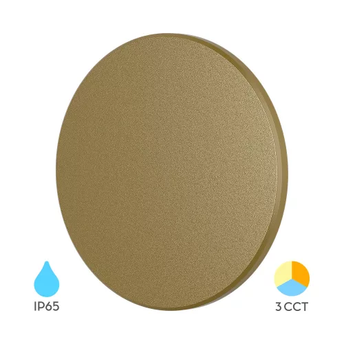  Indirect Ceiling/Wall Light 12W 230VAC 3CCT Golden