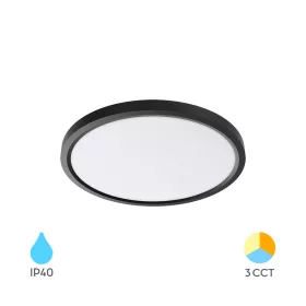  Ceiling/Wall PANEL Light 26W 230VAC 3CCT Black
