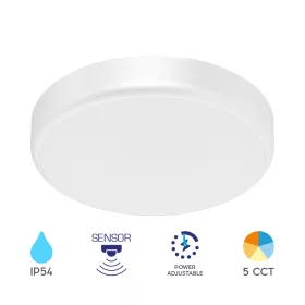  Ceiling/Wall Sensor Light 20W 230VAC 3CCT White