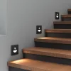  Wall Sensor Staircase Light 1.5W 230VAC 3CCT Black