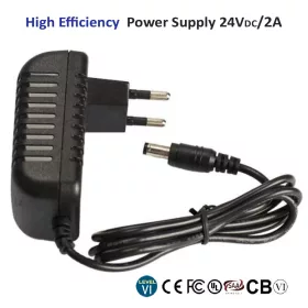 PS24-48W • LEDsec • Mini Power Supply 48W Black