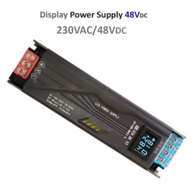   PS48-400F Tápegység kijelzővel  230V max.400W 230VAC /48VDC