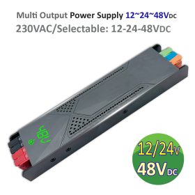   PSX48-100U Tápegység, Többfeszültségű  230V max.100W 230VAC /12/24/48VDC