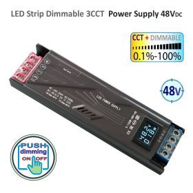   PS48-150PD LED szalag tápegység 3CCT szabályozható  230V max.150W 230VAC /48VDC
