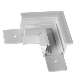   MTR16R-L LEDsec RECESSED Magnetic Track Corner L Coupler  48V White