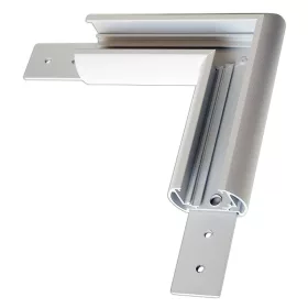   MTR16S-L LEDsec SURFACE Magnetic Track Corner L Coupler  48V White