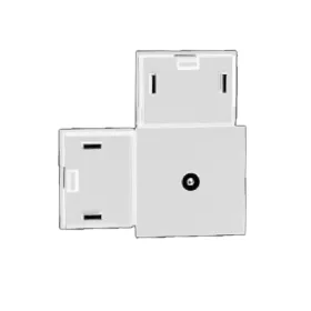   MA35-LCW LEDsec MT35 Magnetic Track L swivel Connector  48V White