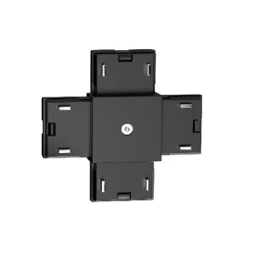 MA35-XCB LEDsec MT35 Magnetic Track X Connector  48V Black