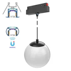   BALL5-MT16H • LEDsec • Magnetic Track LED Light 5W 48V Black