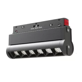   ROTA6-MT16 Magnetic Track LED Light  48V 5W 500Lm 3000K Black