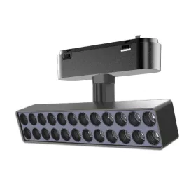   MATRIX24-MT35 LEDsec Magnetic Track LED Light 22cm 48V 16W 1600Lm 15°/24°/36° optional Black