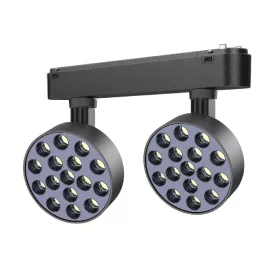   PIXEL16-2MT35 LEDsec Magnetic Track LED Light 2xΦ100 48V 20W 2000Lm 24° Black