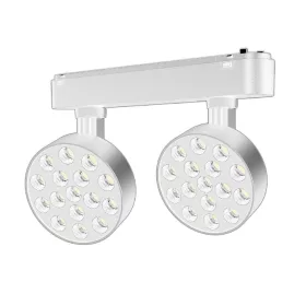   PIXEL16-2MT35 LEDsec Magnetic Track LED Light 2xΦ100 48V 20W 2000Lm 24° White