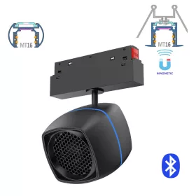   SPIK-MT16 • LEDsec • Magnetic Track LED Light 10W 48V Black