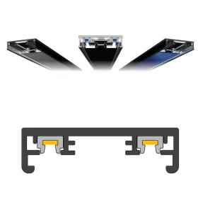 MTR35-3M LEDsec Magnetic Lighting Track 3m 48V Black