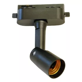 BULBI-27TR2 LEDsec Track Light Fixture E27 Φ32 230V Black