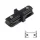 ATR2-CIP LEDsec MINI Connector for 2 Wire Track  230V Black