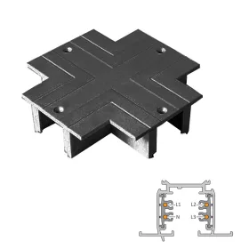 ATR4R-CX LEDsec TR4R X connector cover  230V Black