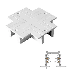 ATR4R-CX LEDsec TR4R X connector cover  230V White
