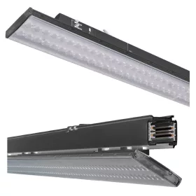   TLINE-15PRO LEDsec 1.5m LINEAR Track LED Light 230V 60W 10800Lm 3CCT 90°x90° Black