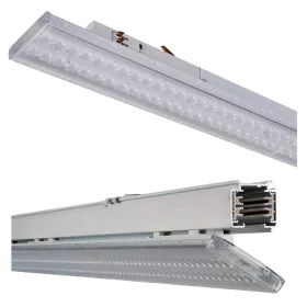   TLINE-15PRO LEDsec 1.5m LINEAR Track LED Light 230V 60W 10800Lm 3CCT 90°x90° White
