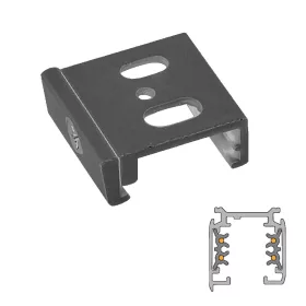 ATR4-B4 LEDsec 40mm Clamp for TR4 Track    White