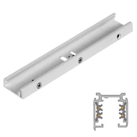 ATR4-B18 LEDsec 180mm Clamp for TR4 Track    White