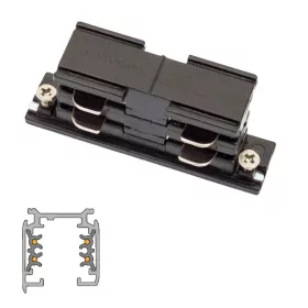 ATR4-CI LEDsec MINI Connector for TR4 Track  230V Black