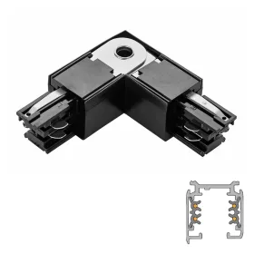   ATR4-CL LEDsec L-UNIVERSAL Connector for TR4 Track  230V Black
