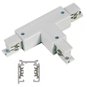   ATR4-CTR LEDsec T-UNIVERSAL Connector for TR4 Track  230V White