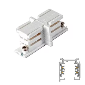   ATR4-JI LEDsec MINI INSULATION Connector for TR4 Track  230V White