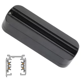   ATR4-18 LEDsec TR4 Single Holder for LED Light 184mm  230V Black