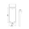 Videosec EP-CS201-F Intercom Sunshield