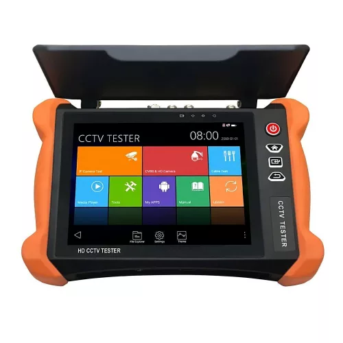 Videosec IPC-800C 8" CCTV Camera Tester cs.  Max. Res. 8MP