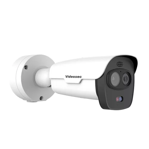 Videosec TIC2621SR-F3-4F4AC-V IP Duál hőkamera 4MP 57°-89.9° IR LED LAN+PoE