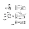 Videosec TIC2621SR-F3-4F4AC-V IP Duál hőkamera 4MP 57°-89.9° IR LED LAN+PoE