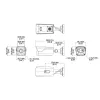 Videosec IPWT-4256-F3F4-IQ2 IP Duál hőkamera 4MP 58°-74.9° IR LED LAN+PoE