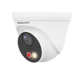   Videosec IP Dome Camera 4MP 2.8 mm hybrid Fehér/White+IR LED MicroSD LAN+PoE