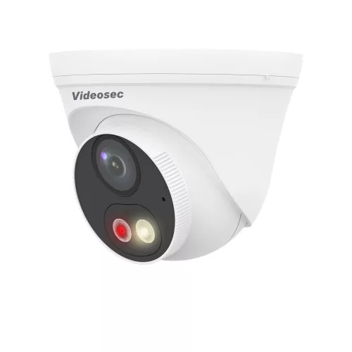 Videosec IPD-3614SA-28DL2 IP  dóm kamera 4MP 93.7° hybrid Fehér/White+IR LED LAN+PoE