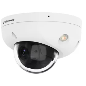   Videosec IPD-314OV-IQ-28SWAL IP Dome Camera 4MP 101.1° hybrid Fehér/White+IR LED LAN+PoE