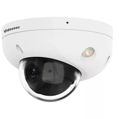 Videosec IPD-314OV-IQ-28SWAL IP  dóm kamera 4MP 101.1° hybrid Fehér/White+IR LED LAN+PoE